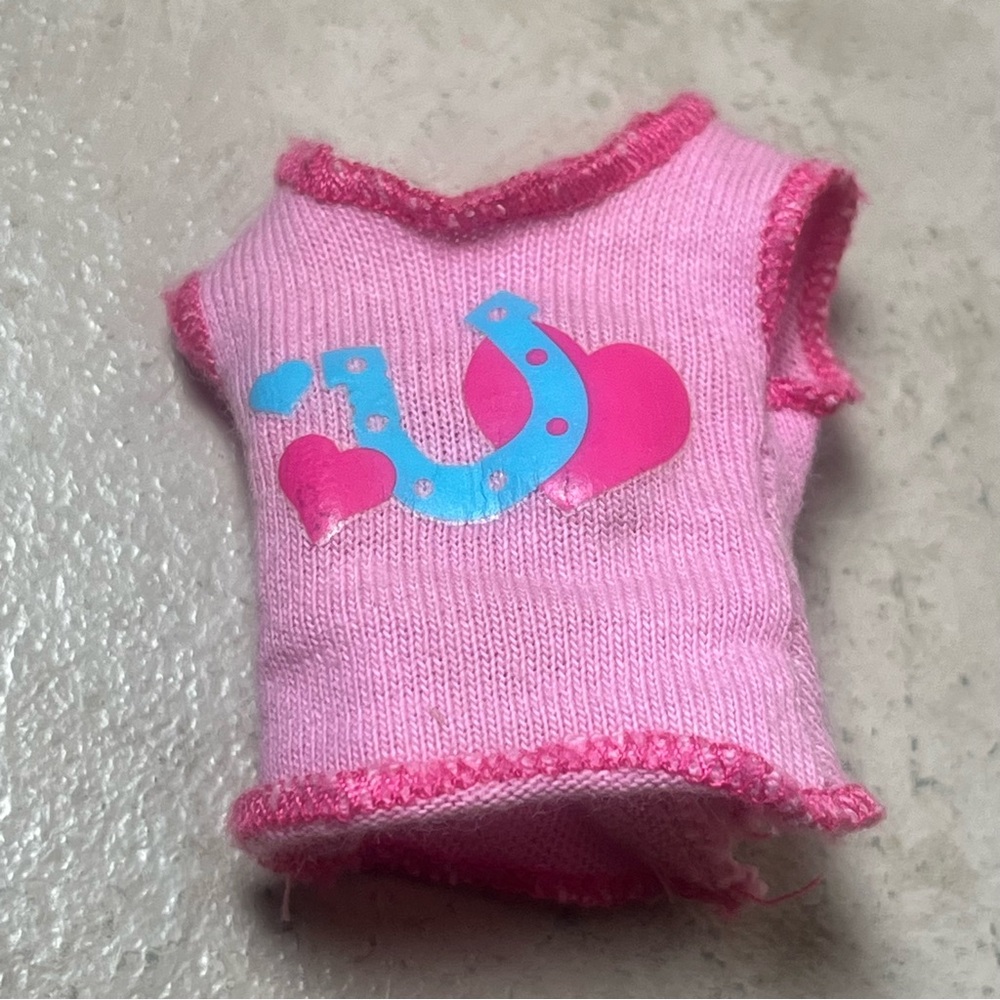 Barbie Sister Skipper Doll Pink Horse Riding Shirt Pinktastic